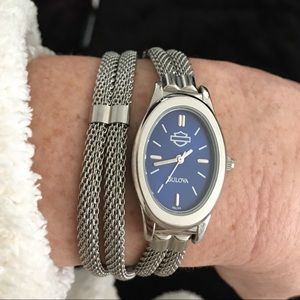 Bulova Harley Davidson wrap-around watch